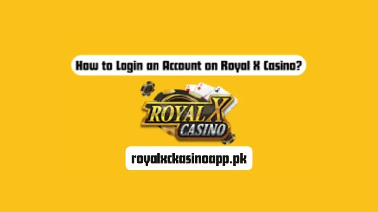 Login on the Royal X Casino APK